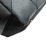 シャネル CHANEL パリビアリッツトート MM A34209 11番台 ブラック シルバー金具 コーティングキャンバス レディース トートバッグ