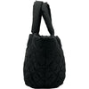 シャネル CHANEL コココクーン トートMM A48611 21番台 ブラック シルバー金具 ナイロン レディース ハンドバッグ