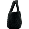 シャネル CHANEL コココクーン トートMM A48611 21番台 ブラック シルバー金具 ナイロン レディース ハンドバッグ