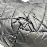シャネル CHANEL コココクーン トートMM A48611 21番台 ブラック シルバー金具 ナイロン レディース ハンドバッグ