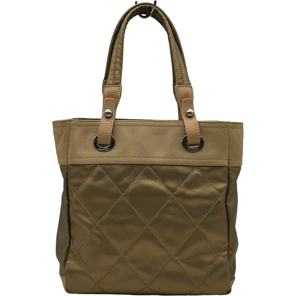 シャネル CHANEL パリビアリッツ トートPM A34208 11番台 ゴールド