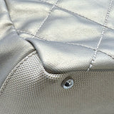 シャネル CHANEL パリビアリッツ トートPM A34208 11番台 ゴールド シルバー金具 コーティングキャンバス レディース ハンドバッグ