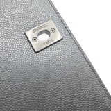 シャネル CHANEL ココハンドル XXS AS2215 シルバー シルバー金具 キャビアスキン レディース ハンドバッグ