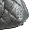 シャネル CHANEL ココハンドル XXS AS2215 シルバー シルバー金具 キャビアスキン レディース ハンドバッグ
