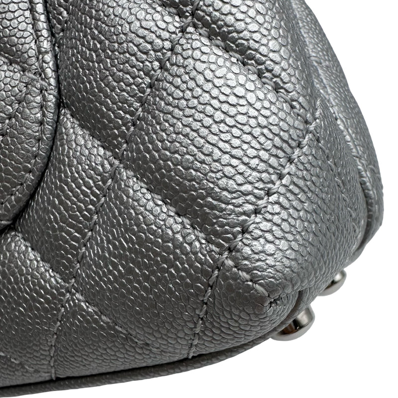 シャネル CHANEL ココハンドル XXS AS2215 シルバー シルバー金具