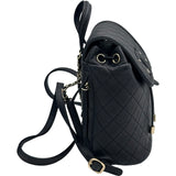 シャネル CHANEL CCフィリグリー バックパック AP57090 29番台 ブラック ゴールド金具 キャビアスキン レディース リュック・デイパック