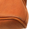 エルメス HERMES ヴァルパライソロングMM オレンジ シルバー金具 トワル ユニセックス ハンドバッグ