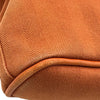エルメス HERMES ヴァルパライソロングMM オレンジ シルバー金具 トワル ユニセックス ハンドバッグ