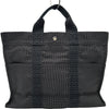 エルメス HERMES エールライントートMM グレー トワル レディース ハンドバッグ