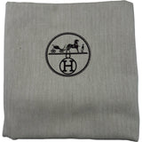 エルメス HERMES HアンビエGM Z刻 ホワイト/グレー トワルソーアッシュ ユニセックス トートバッグ