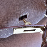 エルメス HERMES バーキン35 □H刻 ゴールド ゴールド金具 エプソン レディース ハンドバッグ