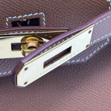 エルメス HERMES バーキン35 □H刻 ゴールド ゴールド金具 エプソン レディース ハンドバッグ