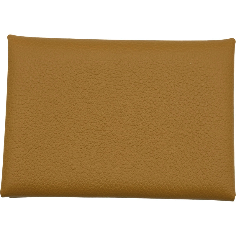 エルメス HERMES カルヴィデュオ B刻 ナチュラルサブレ シルバー金具 