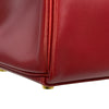 エルメス HERMES ケリー32 □H刻 ルージュヴィフ ゴールド金具 ボックスカーフ レディース ハンドバッグ