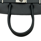 エルメス HERMES バーキン30 □L刻 ブラック シルバー金具 エプソン レディース ハンドバッグ