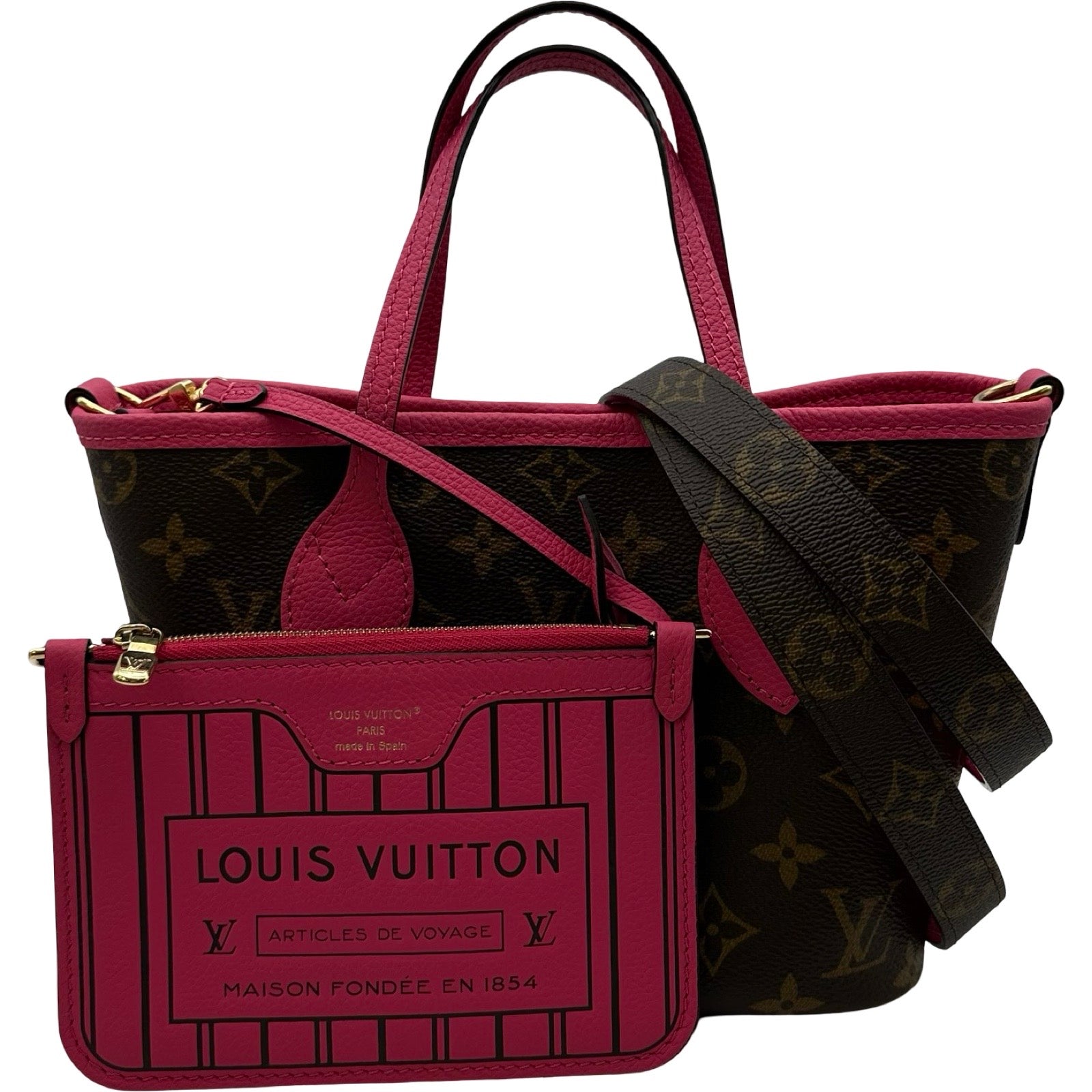 ルイ・ヴィトン LOUIS VUITTON ネヴァーフルBB インサイドアウト