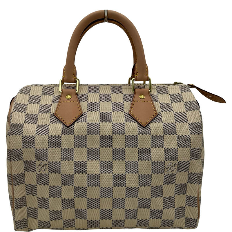 LOUIS VUITTON ダミエ スピーディ25 ハンドバッグ ルイ・ヴィトン LOUIS VUITTON スピーディ25 N41534 アイボリー ダミエ