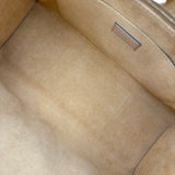 ルイ・ヴィトン LOUIS VUITTON オンザゴーMM SINCE 1985 M59614 エクリュ/キャラメル モノグラム・ジャガード レディース ハンドバッグ