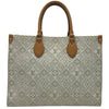 ルイ・ヴィトン LOUIS VUITTON オンザゴーMM SINCE 1985 M59614 エクリュ/キャラメル モノグラム・ジャガード レディース ハンドバッグ