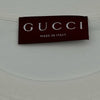 グッチ GUCCI ロゴプリント半袖Tシャツ 796395 ホワイト コットン メンズ 半袖Ｔシャツ