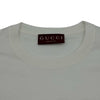 グッチ GUCCI ロゴプリント半袖Tシャツ 796395 ホワイト コットン メンズ 半袖Ｔシャツ