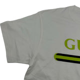 グッチ GUCCI ロゴプリント半袖Tシャツ 796395 ホワイト コットン メンズ 半袖Ｔシャツ