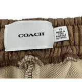 コーチ COACH シグネチャースウェットパンツ CP979 ベージュ コットン メンズ パンツ