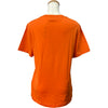 サルヴァトーレ・フェラガモ Salvatore Ferragamo フロントラバーロゴ半袖Tシャツ 0727086 オレンジ コットン レディース 半袖Ｔシャツ