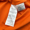 サルヴァトーレ・フェラガモ Salvatore Ferragamo フロントラバーロゴ半袖Tシャツ 0727086 オレンジ コットン レディース 半袖Ｔシャツ