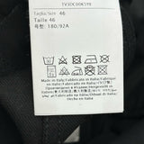 ヴァレンティノ VALENTINO フロントロゴデニムジャケット TV3DC00K5YB ブラック デニム メンズ デニムジャケット