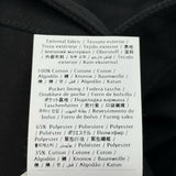 ヴァレンティノ VALENTINO フロントロゴデニムジャケット TV3DC00K5YB ブラック デニム メンズ デニムジャケット