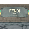 フェンディ FENDI トラウザーズスラックスパンツ FB0503 ブラック コットン レディース パンツ