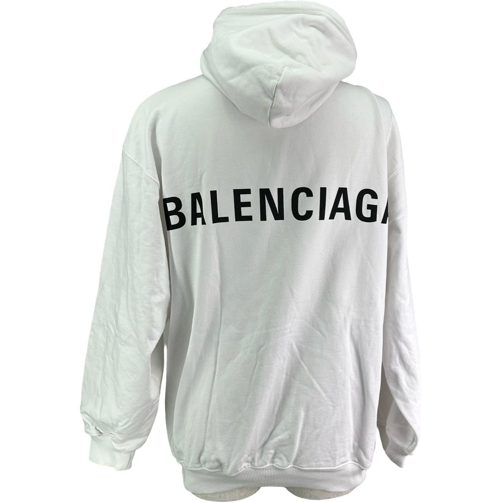 バレンシアガ BALENCIAGA バックロゴプルオーバーパーカー 518215