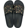 ドルチェ＆ガッバーナ Dolce & Gabbana カモフラージュラバーサンダル ブラック ラバー メンズ サンダル