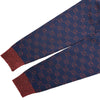 グッチ GUCCI インターロッキングGラメニットカーディガン 605910 ネイビー ウール メンズ カーディガン