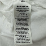 バーバリー BURBERRY ロゴ総柄半袖Ｔシャツ 8084715 ホワイト コットン レディース 半袖Ｔシャツ