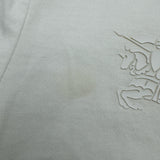 バーバリー BURBERRY ロゴ総柄半袖Ｔシャツ 8084715 ホワイト コットン レディース 半袖Ｔシャツ