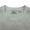 バーバリー BURBERRY ロゴ総柄半袖Ｔシャツ 8084715 ホワイト コットン レディース 半袖Ｔシャツ