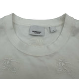 バーバリー BURBERRY ロゴ総柄半袖Ｔシャツ 8084715 ホワイト コットン レディース 半袖Ｔシャツ