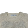 クリスチャン・ディオール Christian Dior JADIOR8 バックロゴボアニットセーター 154S55AM114 ホワイト ウール レディース セーター