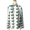 バーバリー BURBERRY ロゴプリント長袖ブラウス 8077344 ホワイト レーヨン レディース ブラウス