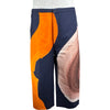 アクネストゥディオズ ACNE STUDIOS PONTUS H PRINT SS16 ワイドパンツ ネイビー コットン メンズ パンツ