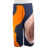 アクネストゥディオズ ACNE STUDIOS PONTUS H PRINT SS16 ワイドパンツ ネイビー コットン メンズ パンツ
