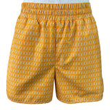 フェンディ FENDI FF総柄ショートパンツ FAB230 イエロー ポリエステル メンズ ショートパンツ