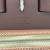 エルメス HERMES エールバッグジップPM K刻印 エクリュ・ルージュセリエ シルバー金具 トワル・ハンター レディース ショルダーバッグ