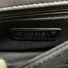 シャネル CHANEL ココハンドルXS A92990 メタリックシルバー ブラック金具 エイジドカーフ レディース ハンドバッグ ショルダーバッグ