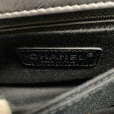 シャネル CHANEL ココハンドルXS A92990 メタリックシルバー ブラック金具 エイジドカーフ レディース ハンドバッグ ショルダーバッグ