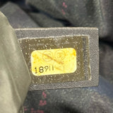 シャネル CHANEL コココクーントートGM A47107 18番台 カーキ/チェック ナイロン レディース トートバッグ
