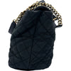 シャネル CHANEL マトラッセ チェーントートバッグ ブラック ゴールド金具 ソフトキャビアスキン レディース トートバッグ