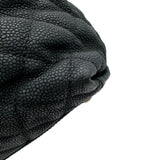 シャネル CHANEL マトラッセ チェーントートバッグ ブラック ゴールド金具 ソフトキャビアスキン レディース トートバッグ